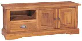 vidaXL Έπιπλο Τηλεόρασης 100 x 30 x 40 εκ. από Μασίφ Ξύλο Teak