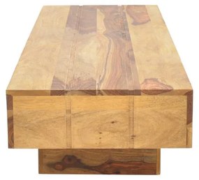 Τραπέζι κήπου Lucca απο Μασίφ Ξύλο Sheesham σε Καρυδί 120x45x30εκ. 120x45x30 εκ.