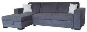 Corner Sofa Vitoria Left Corner Anthracite 255x154x83 cm