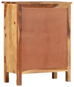 vidaXL Ντουλάπι με Συρτάρια 65 x 30 x 80 εκ. από Μασίφ Ξύλο Sheesham