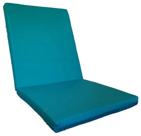 Bonsai Home Μαξιλάρι Καρέκλας με Πλάτη 95x40 Τυρκουάζ