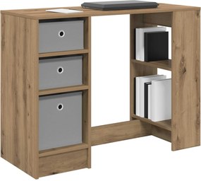 vidaXL Γραφείο Artisan Oak 100 x 40 x 75 cm Επεξεργασμένο Ξύλο