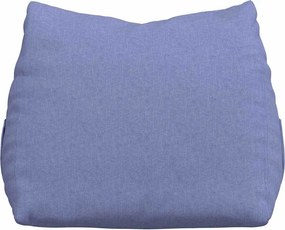 vidaXL Μαξιλάρι Πλάτης Μπλε τζην 60 x 20 x 50 εκ. ύφασμα