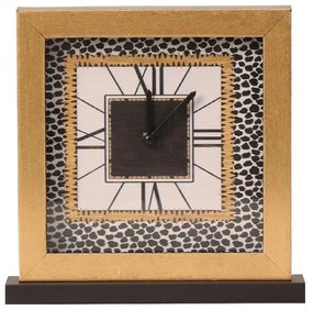 Ρολόι Επιτραπέζιο MAF151 24,5x5cm Black Espiel Πολυρεσίνη