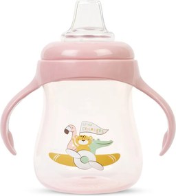 Ποτήρι Εκπαιδευτικό 250ml Saro Little Explorers Ροζ 51406