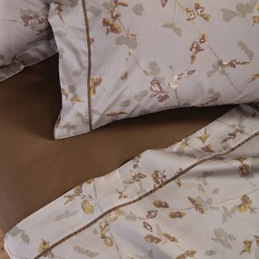 Σεντόνια King Size (Σετ) Nef-Nef Homeware Miran Beige