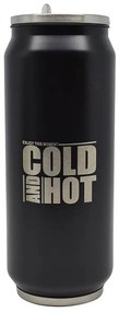 Ποτήρι Θερμός 'Cold and Hot' Μαύρο Inox 500ml ANKOR