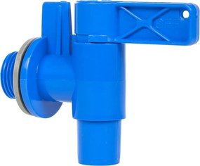 vidaXL Δοχείο Νερού με Βρύση Διαφανές 10 Λ. Πλαστικό