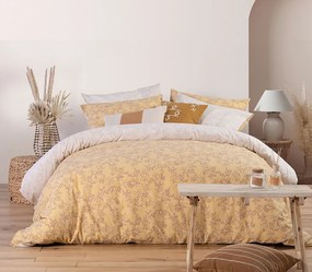 Σετ Παπλωματοθήκη Μονή Femme Yellow 1x(170x240) + 1x(52x72) - Nef-Nef Homeware