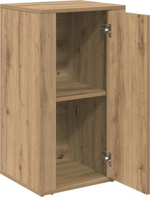 vidaXL Πλαϊνό γραφείο Artisan Oak 40 x 33 x 70 εκ. Επεξεργασμένο ξύλο