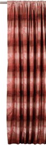Κουρτίνα με Τρέσα 140x270 Adelle 3 Terracotta Anna Riska