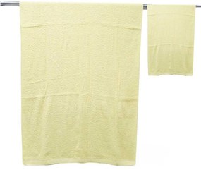 Set 2 Πετσέτες Παραλίας XL Cotton 550 gr Ivory 881216