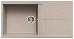 Νεροχύτης κουζίνας UNICO 480 Avena 51 ELLECI 100x50cm