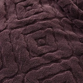 Κουβέρτα Fleece Υπέρδιπλη 220x240 - Oryn Marron 5206482205543