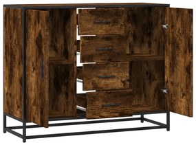 SIDEBOARD ΚΑΠΝΙΣΤΗ ΔΡΥΣ 92X35X76 CM ΚΑΤΑΣΚΕΥΑΣΜΕΝΟ ΞΥΛΟ 3300827