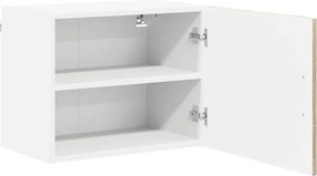 vidaXL Ντουλάπα Τοίχου LUCCA 2 τμχ. Sonoma Δρυς Επεξεργασμένο Ξύλο