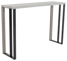 COMBO ΚΟΝΣΟΛΑ SONOMA DECAPE ΜΑΥΡΟ 110x30xH75cm 05-0508