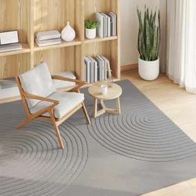 vidaXL Χαλί εσωτερικού χώρου GALATI Γκρι 200 x 200 cm Πολυεστέρας