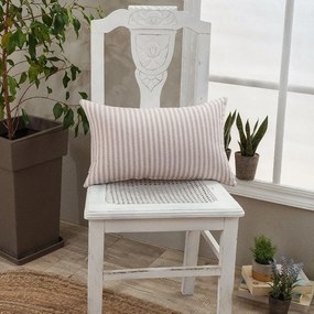 Μαξιλάρι Διακοσμητικό (Με Γέμιση) Guensa 07 Lila Teoran 30X50 Cotton-Polyester