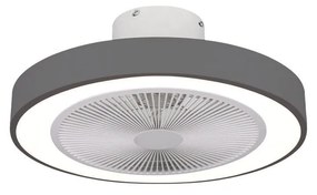 ESTIA ΑΝΕΜΙΣΤΗΡΑΣ ΟΡΟΦΗΣ HALO FLOW 50cm 15w ΜΕ CCT LED ΦΩΤΙΣΜΟ 45W & ΤΗΛΕΧΕΙΡΙΣΤΗΡΙΟ ΓΚΡΙ
