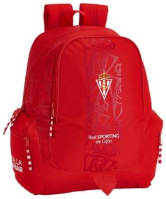 Σχολική Τσάντα Real Sporting de Gijón Κόκκινο
