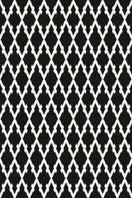 Χαλί EXFAB270 Black-White Conceptum Hypnose 100X150cm