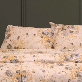 Φανελένια Σεντόνια Μονά (Σετ) Melinen Peonia Grey
