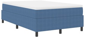 vidaXL Κρεβάτι με ελατήριο Μπλε 120x200 εκ Κορντούρα