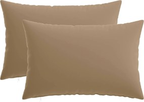 vidaXL Κάλυμμα Μαξιλαριού 2 τμχ. HEERLEN Taupe 30 x 50 cm Πολυεστέρας