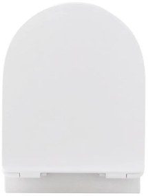 Scarabeo 5520 Λευκό Κάλυμμα Βακελίτη Slim Soft Close