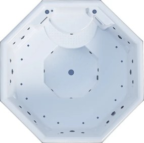 Sanitec Medusa 195x195 - SPA Εξωτερικου Χωρου - Λευκό Ματ