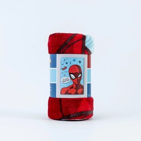 Κουβέρτα Flannel Spiderman Job - 100 x 150 cm - Σιέλ - Borea