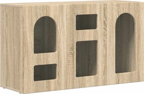 vidaXL Πλαϊνό γραφείο ELST Δρύς Sonoma 100 x 35 x 59 εκ
