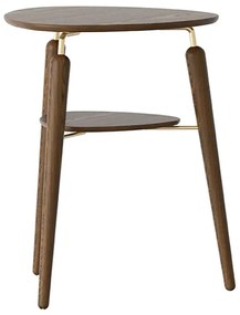 Τραπεζάκι Βοηθητικό My Spot 5771 46x45x59cm Dark Oak-Brass Umage