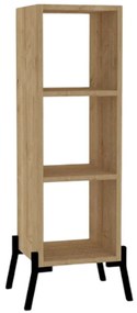 Ραφιέρα Δαπέδου Gordes 495SSE1206 30x30x103cm Oak