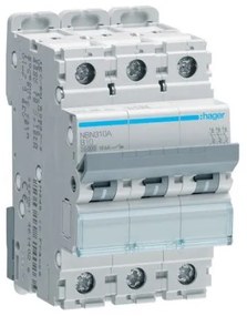 Αυτόματη Ασφάλεια 10Ka B 3x10A NBN310A Hager NBN310A