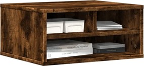 vidaXL Βάση Εκτυπωτή Καπνιστή Δρυς 49x40x22,5 εκ. Επεξεργασμένο Ξύλο