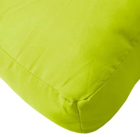 Μαξιλάρια Καναπέ Παλέτας 3 τεμ. Ανοιχτά Πράσινα Υφασμάτινα - Πράσινο