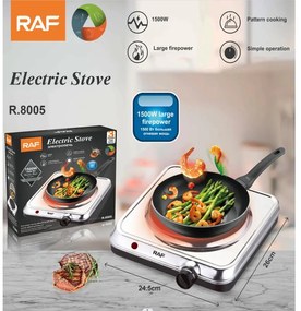 RAF Ηλεκτρικό Μάτι Κουζίνας 1500W R.8005 - Electric Stove