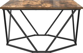 vidaXL Τραπεζάκι σαλονιού Καπνιστό Δρύς 80 x 80 x 45 cm