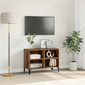 vidaXL Ντουλάπι TV Καφέ 69.5 x 30 x 50 εκ. Επεξεργασμένο ξύλο