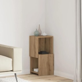 vidaXL Γωνιακό Ντουλάπι Artisan Oak 30,5x30x65εκ Επεξεργασμένο ξύλο