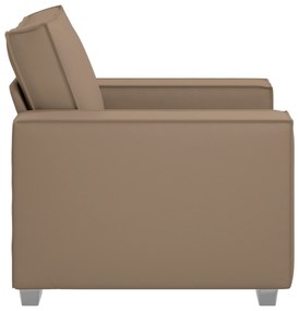 vidaXL Καρέκλα Sofa  καφέ 59 εκ σε ψεύτικο δέρμα