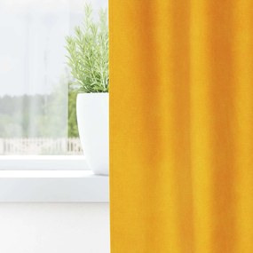 vidaXL Κουρτίνες συσκότισης 2 pcs Χαμομηλί κίτρινο 140 x 175 cm