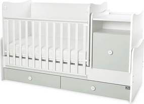 BED TREND PLUS NEW 70/160 WHITE/MILKY GREEN