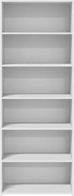 vidaXL Ντουλάπι Λευκή 70x41x185 εκ. από Επεξεργασμένο Ξύλο