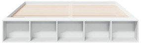 vidaXL Πλαίσιο Κρεβατιού Λευκό 180 x 200 εκ. Επεξεργ. Ξύλο