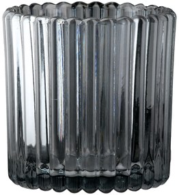 Φανάρι Καταιγίδας "Nostra" Γυάλινο Anthracite PU 18H. 75 cm D. 75 cm-05161352