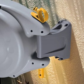 Hozelock Ανέμη Ποτίσματος Επιτοίχια με Λάστιχο 10 μ. Auto Reel