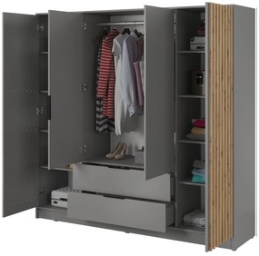 Ντουλάπα Nolan Τετράφυλλη-Gkri